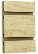 Birch Finish Slatwall